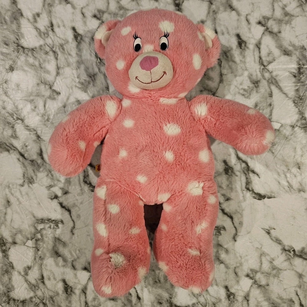 Disney Minnie Mouse Plush Bundle Pink Polka Dot Build‎ A Bear & Minnie PJ Outfit - Picture 9 of 9